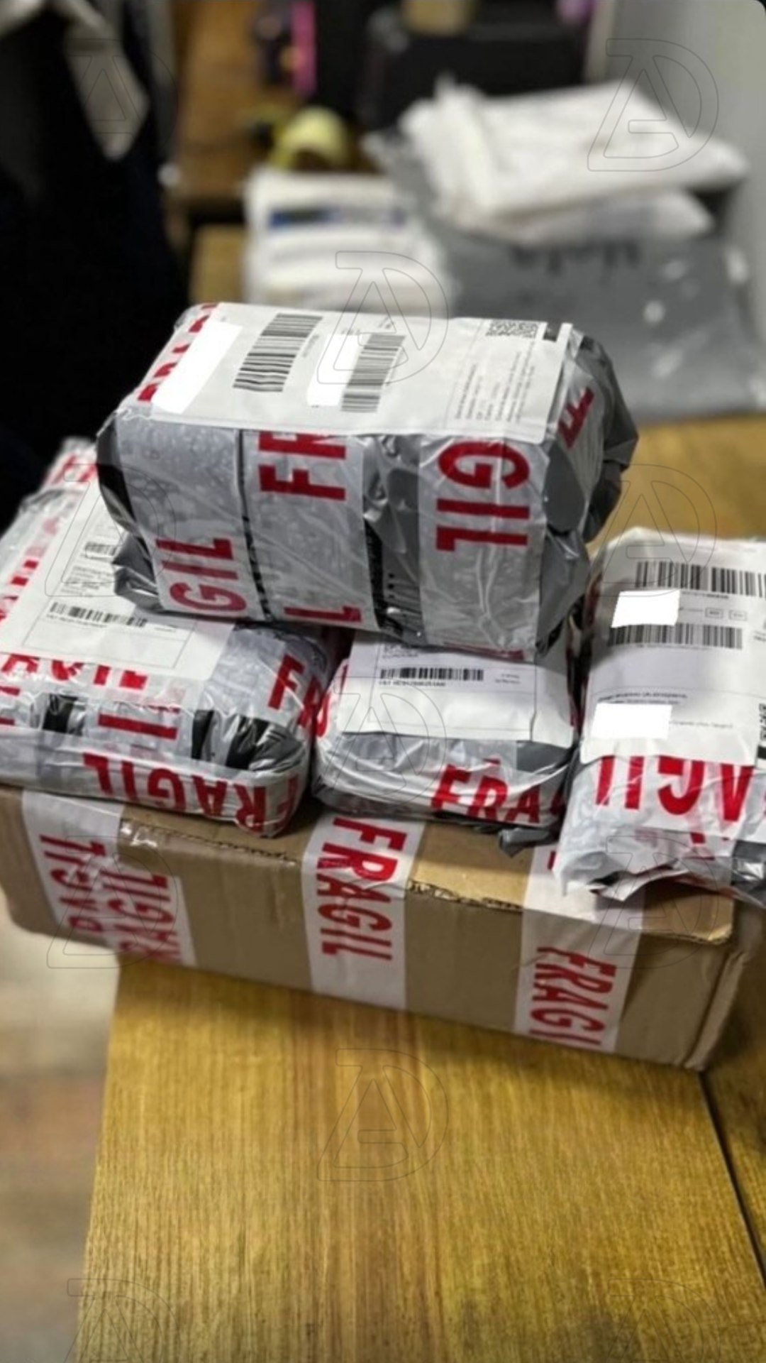 Pedidos embalados